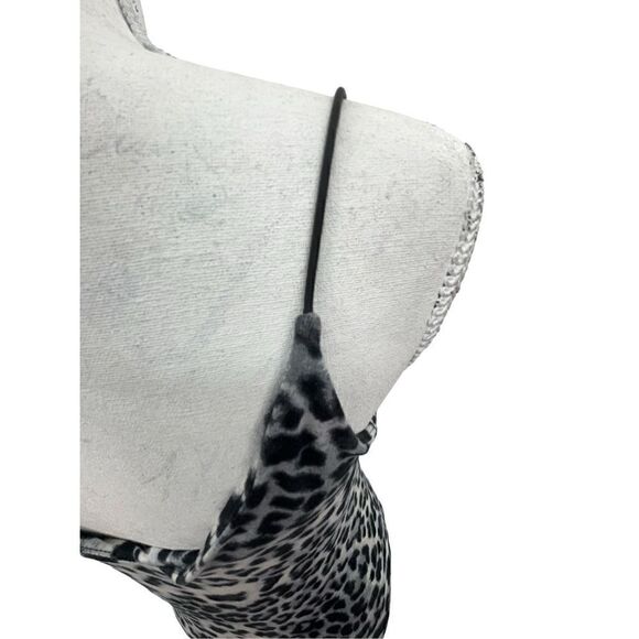 Gaze Leopard print Body suit size medium - Picture 10 of 14